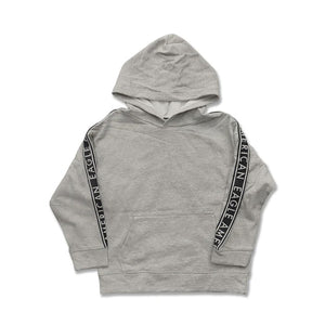 AE - Kids 'Grey' Pullover Fleece Hoodie AE907