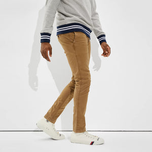 AE - Men 'Khaki' Flex Skinny Chino Pant AE110