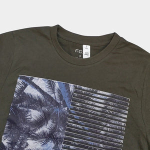 FX - Kids 'Olive' Printed Cotton T-Shirt FX145