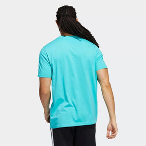 AD - Men 'Turquoise Blue' M Heat Verb Gt T-Shirt AD61
