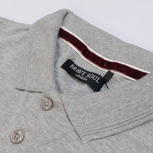 BS - Men 'Grey' Housemark Slim Fit Polo BS77