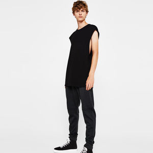 BERSHKA-MEN DARK GREEN' with Side Zip Trouser BR828 (4258416885845)