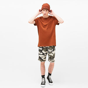 BERSHKA- ‘Camouflage’ BERMUDA SHORTS BR002 (2639543369813)
