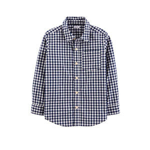 CASTER'S - Kids 'Black' Small Check Full Sleeves Cotton Causal Shirt CR419