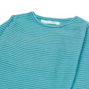SFERA - kids 'Seagreen' Long Sleeves Texture Terry Sweatshirt SF479