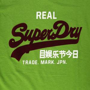 SD - Women 'Green' Vintage Logo Mock Applique T-Shirt SD11110