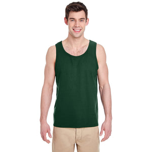 URB - Men 'Green'  Pack Of 2 Cotton Vest Tank UB354