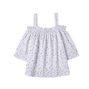 Z.E.E.B.R.A - Women 'Cream' OffShoulder Short Sleeves Top Blouse ZR1080