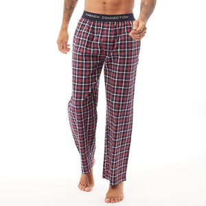 FRENCH.CENNECTION - Men 'Red/White' FC Loungue Woven Pant FC411