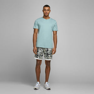 JACK&JONE - Men 'Green' Bowie Print Cotton Short JJ1065