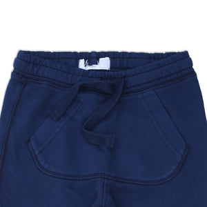 EC - Kids 'Navy' Front & Back Pocktes Terry Trousers EC1143
