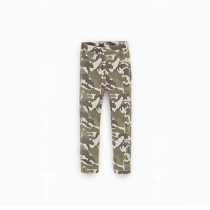 Z.A.R.A - Kids 'Light' Camouflage Printed with Back pockets Legging ZB251