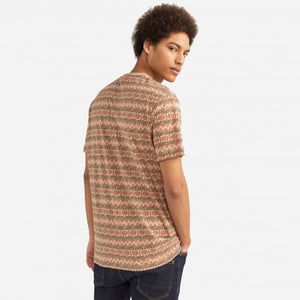 SF - Men 'Brown' Abstract T-Shirt SF299