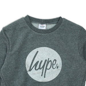 TAPE.A.LOEIL - kids 'Grey' Long Sleeves Printed Terry Sweatshirt TO1121