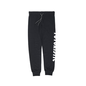 T.E.R.R.A.N.O.V.A - Men 'Black' Futuristic Print  Fleece Jogger Trousers PB1164