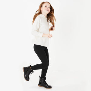 PM - Kids 'Black' Plain Skinyy Cotton Legging PR264