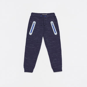 S.F.E.R.A - Kids 'Navy' With Sides Pockets Terry Jogger Trousers SF1144