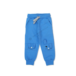 X.MAIL - Kids 'Blue'  Knee Unicorn Fleece Jogging Trouser XM423