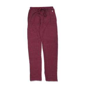 R.L - Men 'Maroon' Waffle-Knit Thermal Lounge Pajama PL132