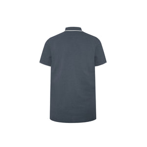 BLEND - Men 'Dark Gray' Edgeware Contrast Tipped Polo BL272