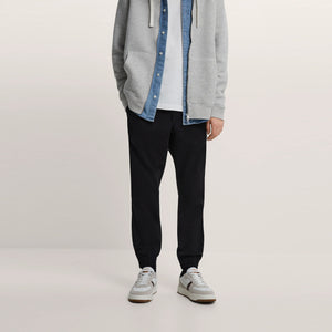 ZR - Men 'Black' Organic Cotton Jogger Waist Slim Fit Paint ZR384