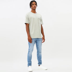 LF - Men 'Light Blue' Premium Comfort Skinny Fit Jeans DM693