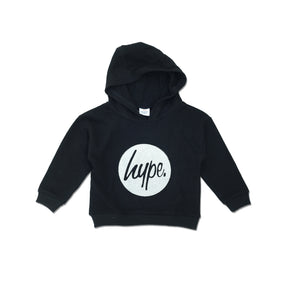 TAPE.A.LOEIL - Kids 'Black' Long Sleeves Printed Terry Hoodie TO1120